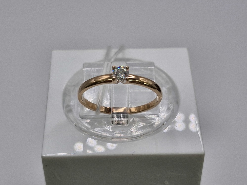 КОЛЬЦО БРИЛЛИАНТ Au 585