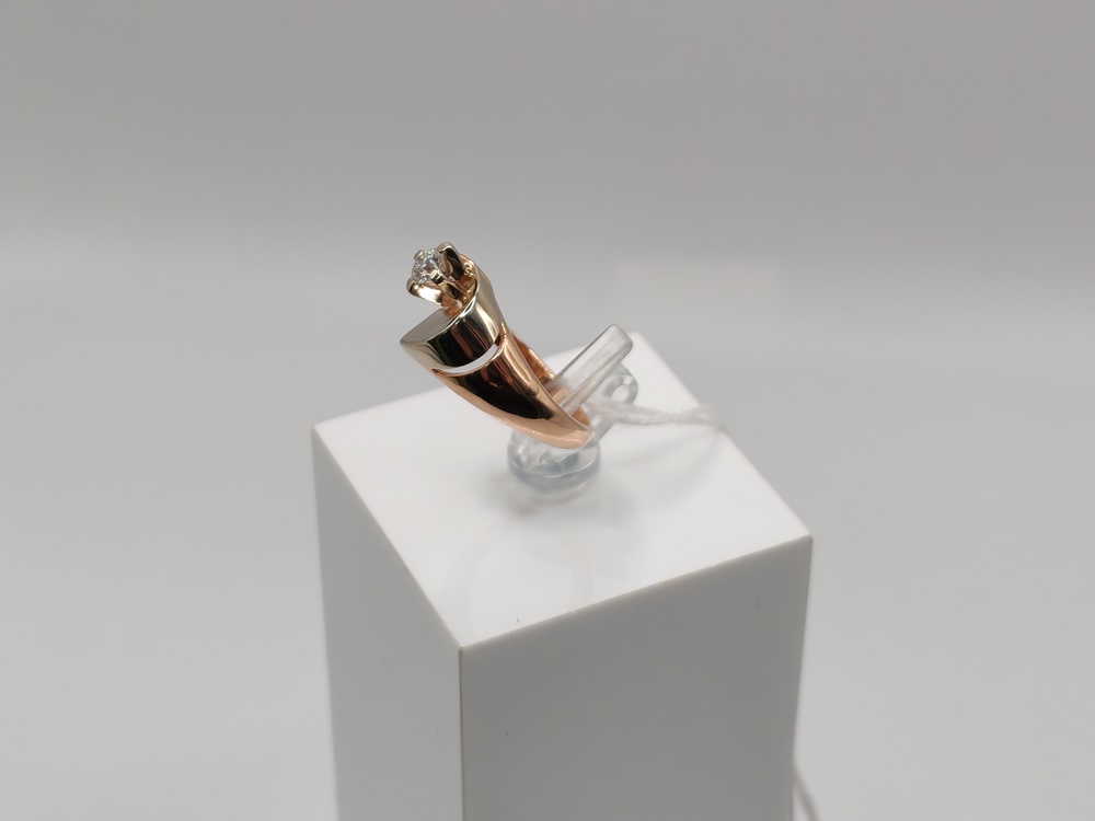 КОЛЬЦО БРИЛЛИАНТ Au 585