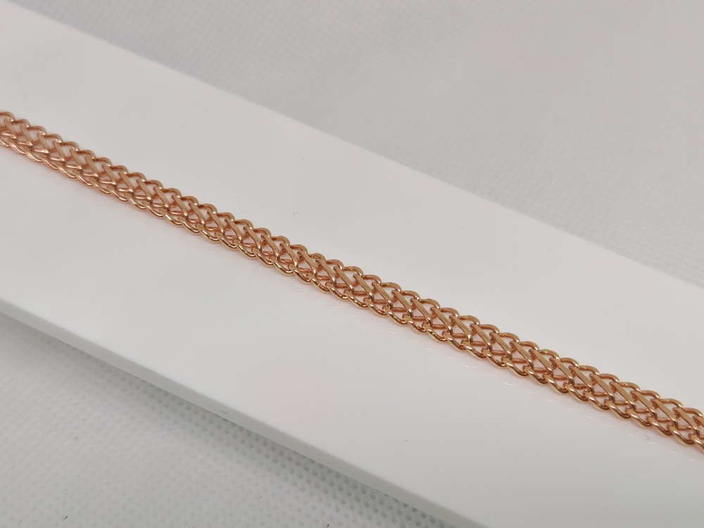 БРАСЛЕТ ПОЛНОВЕСНЫЙ Восьмерка (Au 585)