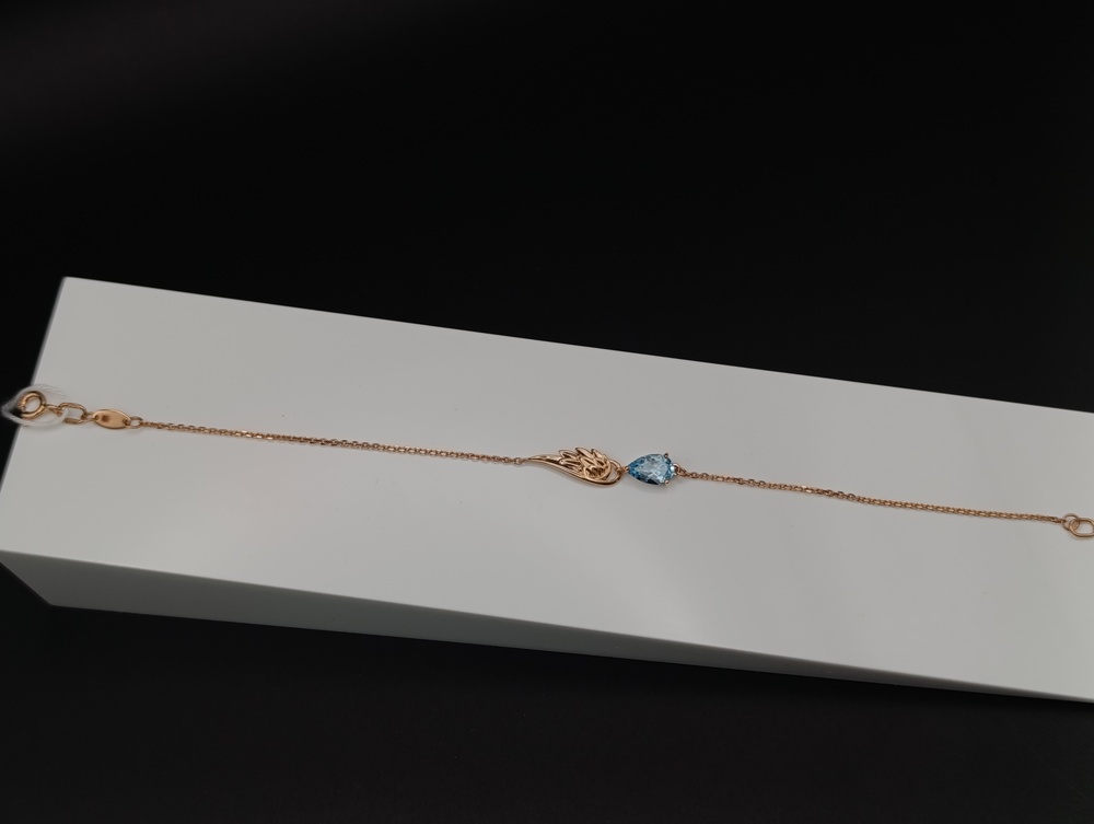 БРАСЛЕТ С КАМНЕМ (Au 585)