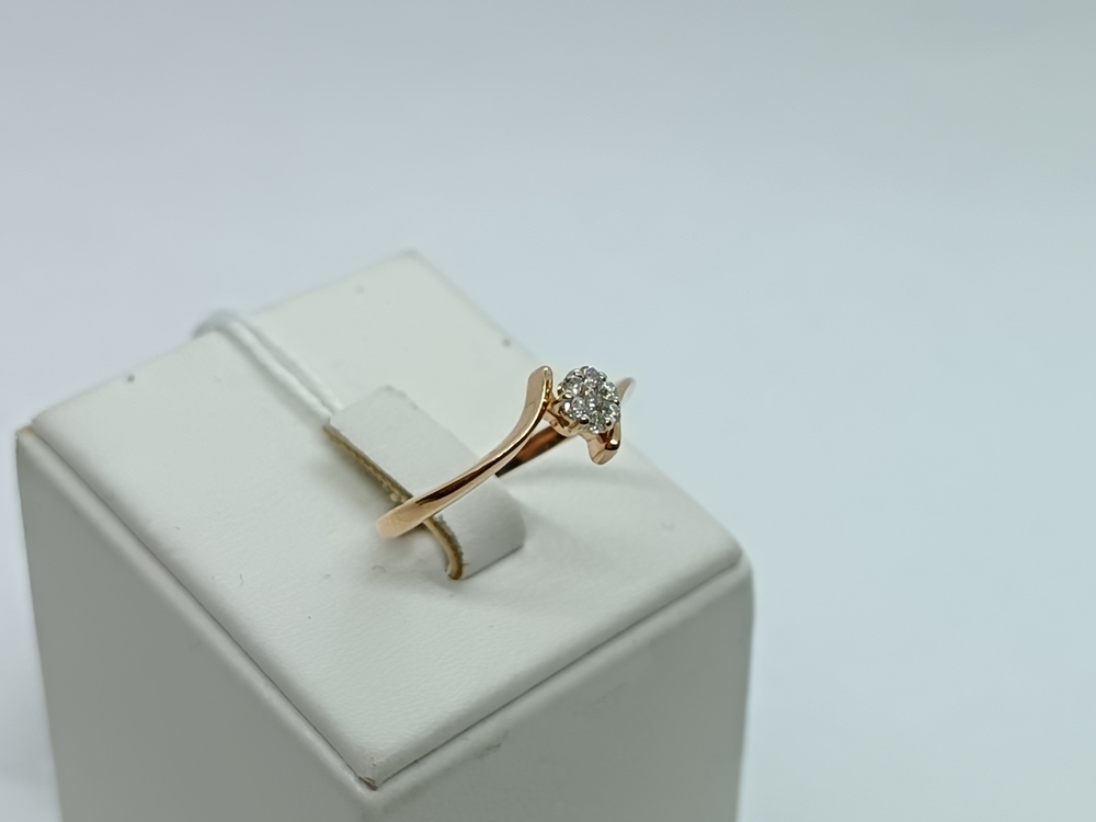 КОЛЬЦО БРИЛЛИАНТ Au 585