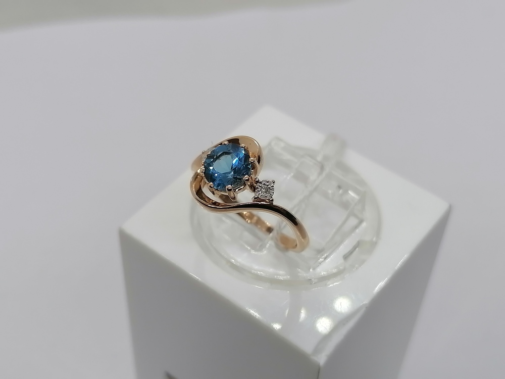 КОЛЬЦО БРИЛЛИАНТ Au 585