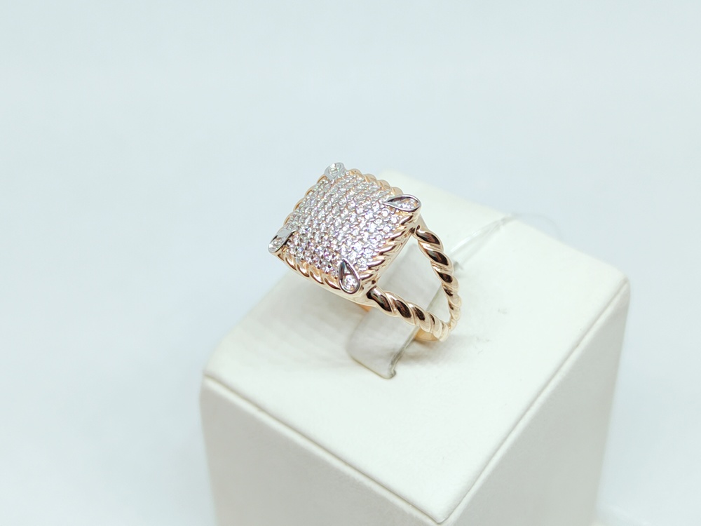 04-51-0819-00 КОЛЬЦО С КАМНЯМИ (Au 585)