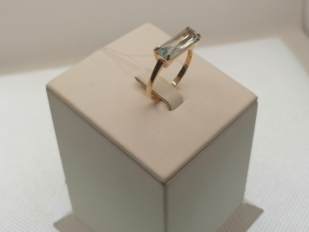 КОЛЬЦО АКВАМАРИН (Au 585)