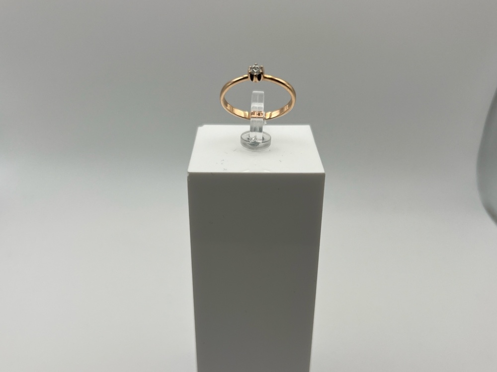 КОЛЬЦО БРИЛЛИАНТ Au 585