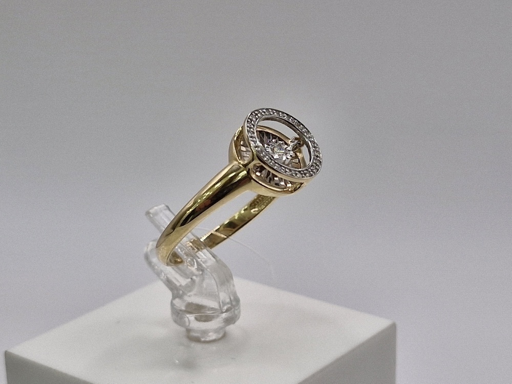 01-13-5478-31-00 КОЛЬЦО БРИЛЛИАНТ (Au 585)