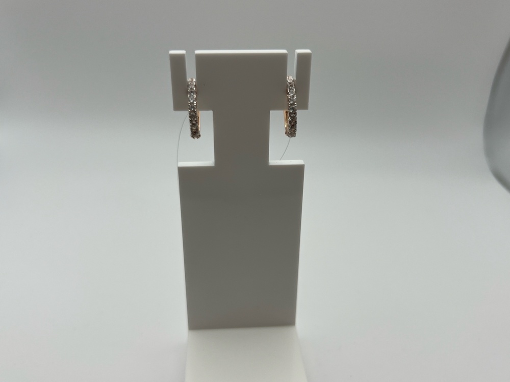 СЕРЬГИ БЕЗ КАМНЯ (Au 585)