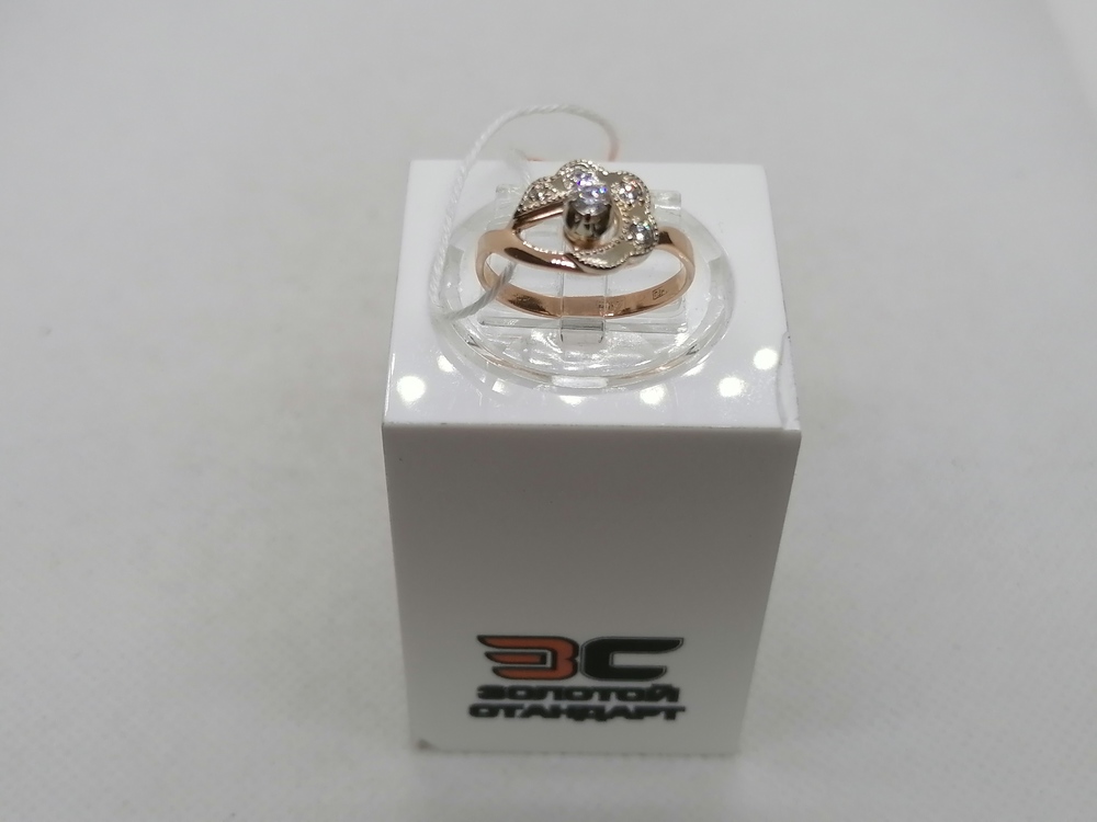 КОЛКМИ585 КОЛЬЦО С КАМНЯМИ (Au 585)