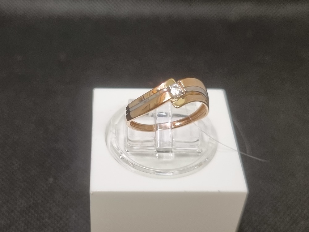 КОЛЬЦО С КАМНЕМ (Au 585)