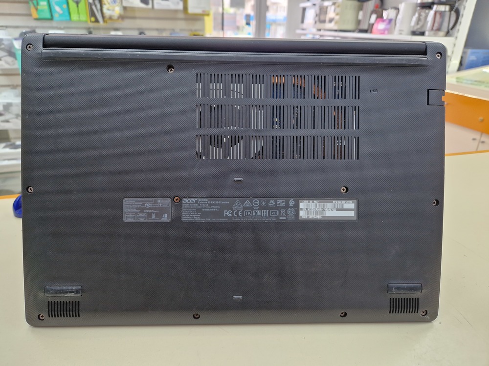 Ноутбук Acer Extensa 15 EX215-22; Silver 3050U, Radeon Graphics, 8 Гб, 256 Гб, Нет