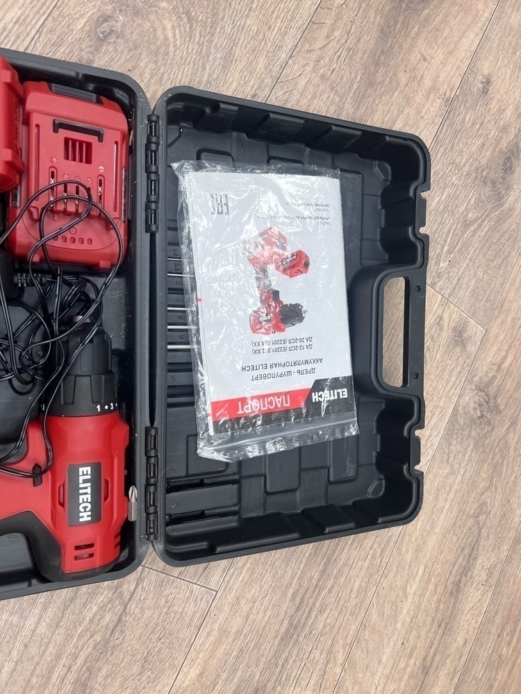 Шуруповерт Elitech ДА 20-2СЛ