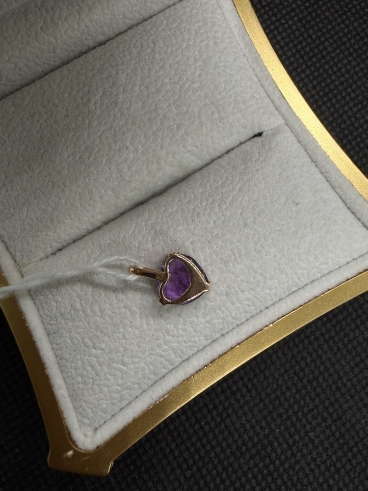 ПОДКМИ585 ПОДВЕСКА С КАМНЯМИ (Au 585)