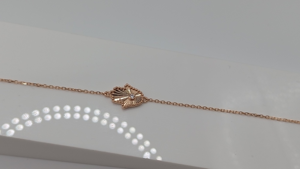 БРАСЛЕТ ФАНТАЗИЯ с камнем (Au 585)