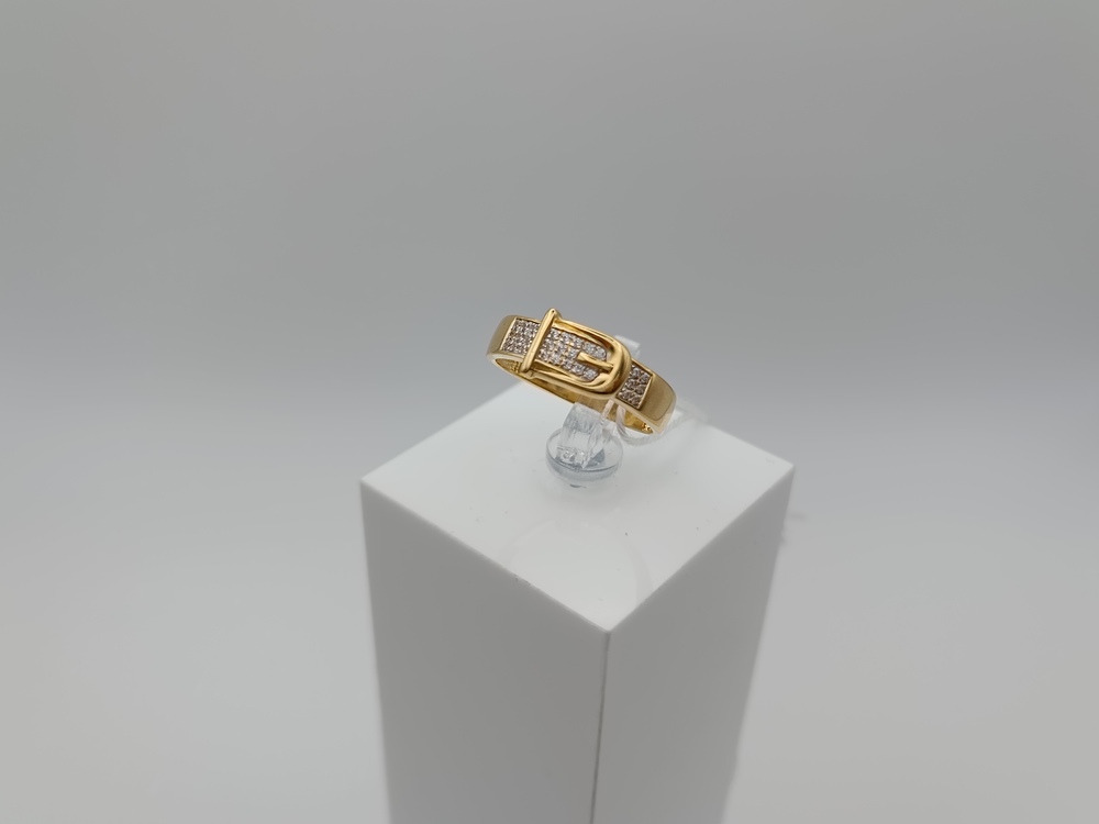 КОЛКМИ585 КОЛЬЦО С КАМНЯМИ (Au 585)