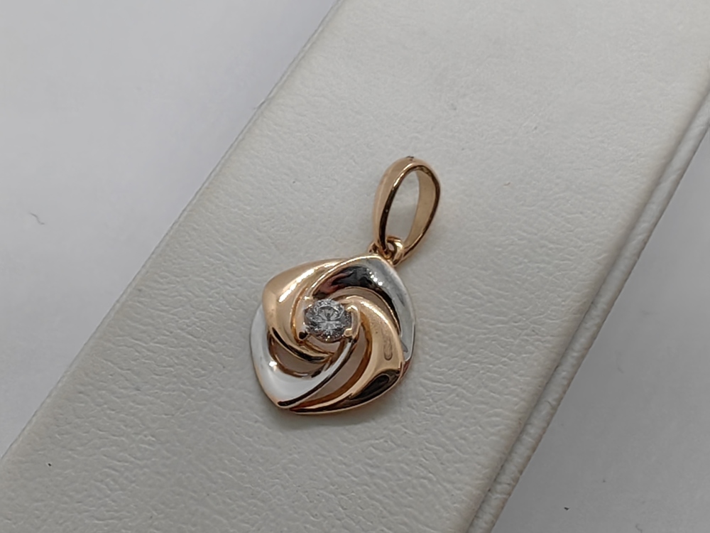 ПОДВЕСКА С КАМНЕМ (Au 585)