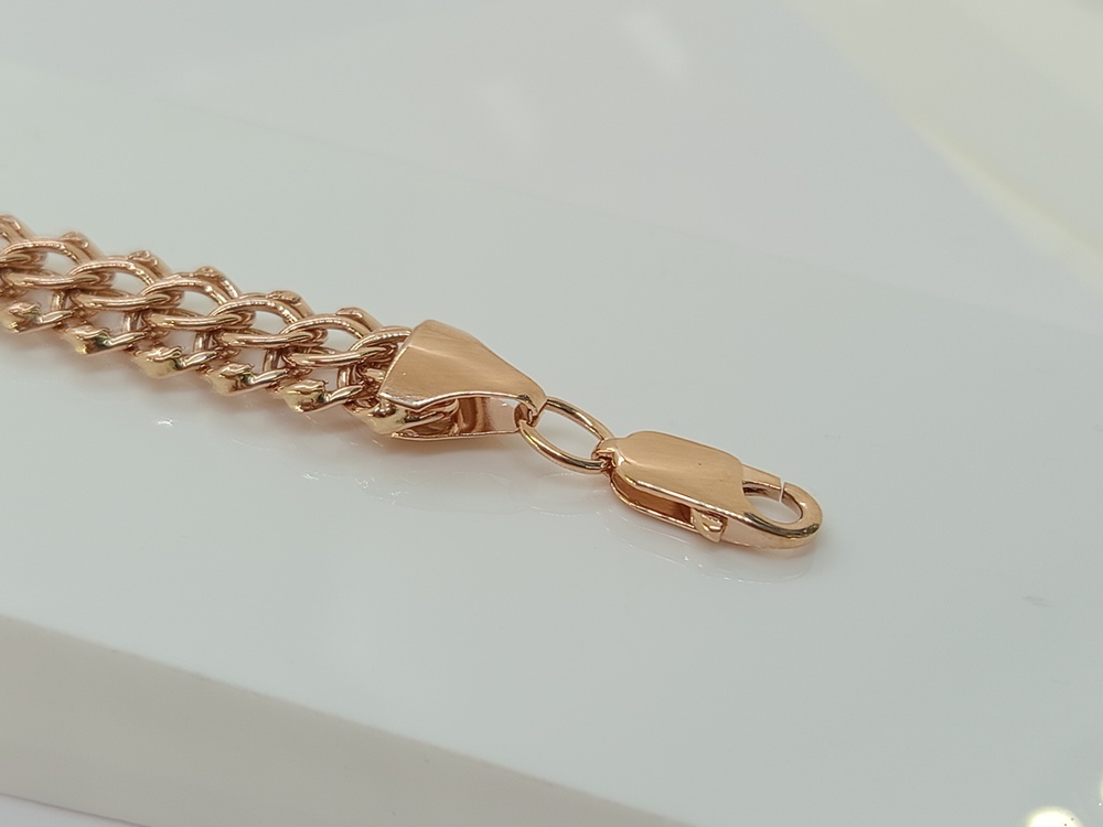 БРАСЛЕТ ПУСТОТЕЛЫЙ Итальянка (Au 585)