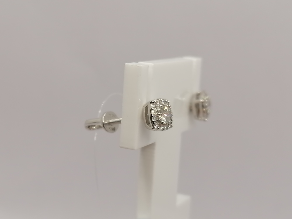 СЕРЬГИ ПУСЕТЫ Бриллиант (Au 585)