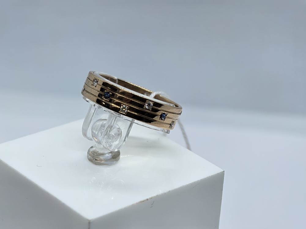 ОБРУЧАЛЬНОЕ КОЛЬЦО БРИЛЛИАНТ Au 585