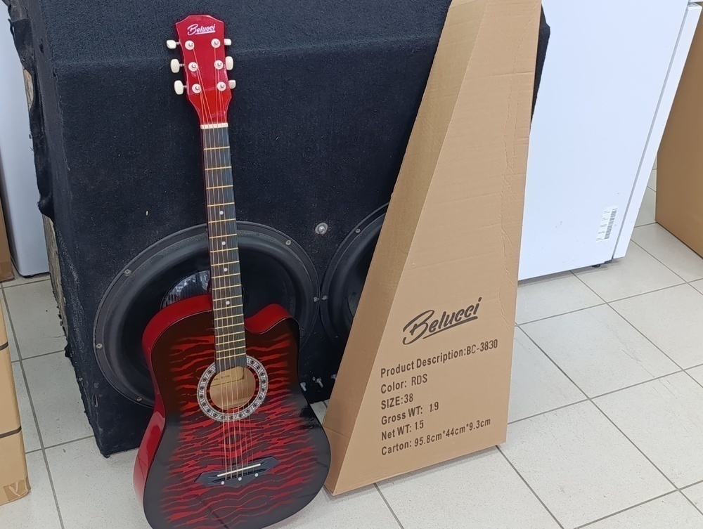 Гитара акустическая Belucci BC3830 RDS (Fire)