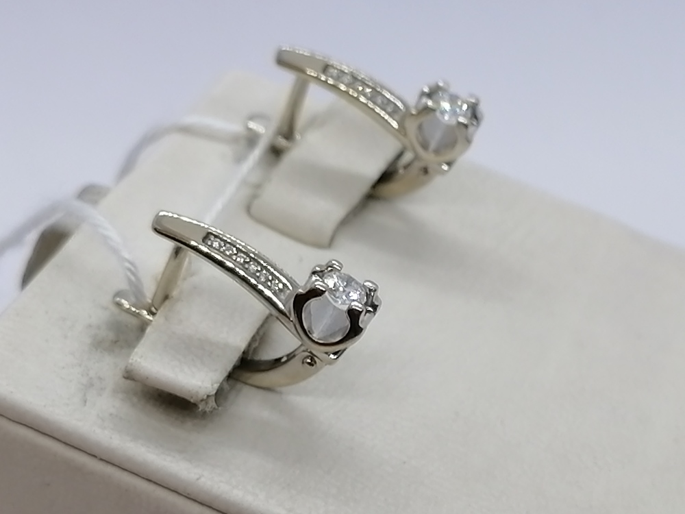 СЕРЬГИ БРИЛЛИАНТ (Au 585)