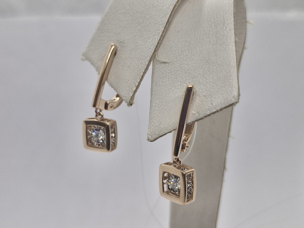 СЕРЬГИ БРИЛЛИАНТ (Au 585)