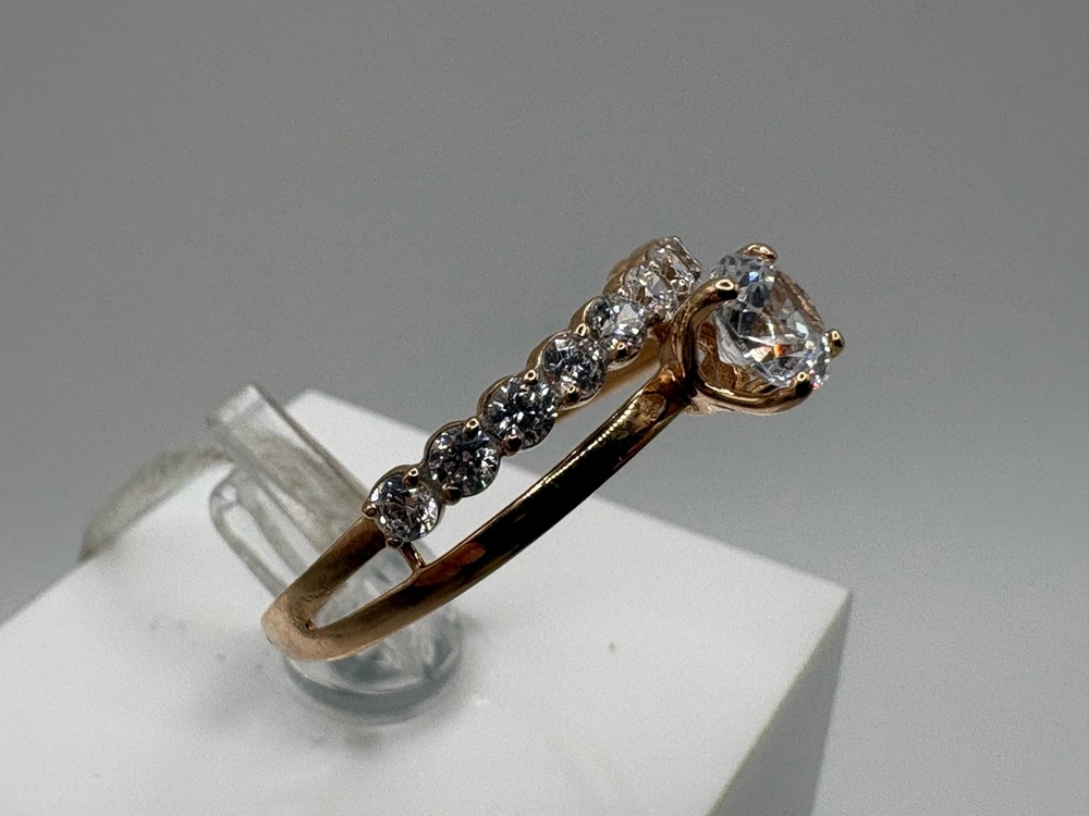 КОЛКМИ585 КОЛЬЦО С КАМНЯМИ (Au 585)