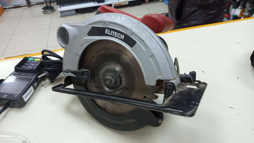 Дисковая пила Elitech ПД 1565