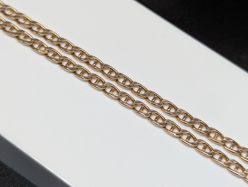 ЦПММ585 ЦЕПЬ ПУСТОТЕЛАЯ Морское (Мыльница) (Au 585)