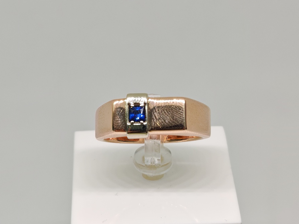 КОЛЬЦО ПЕЧАТКА с камнем (Au 585)