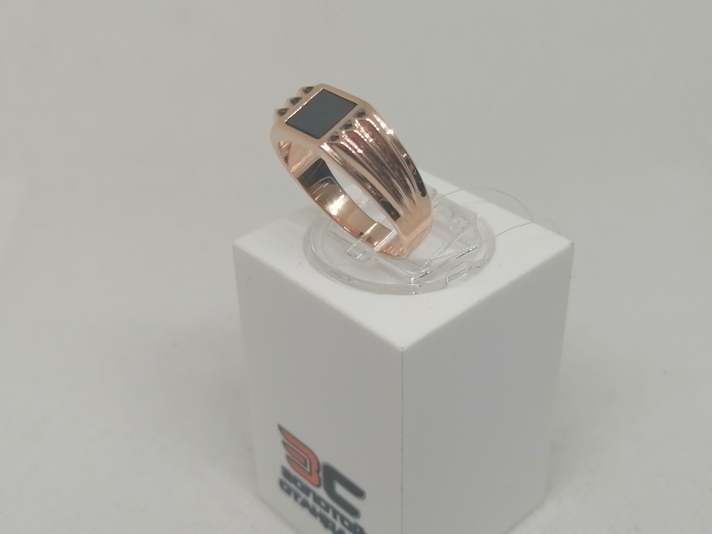 ПЕЧАТКА С КАМНЯМИ (Au 585)