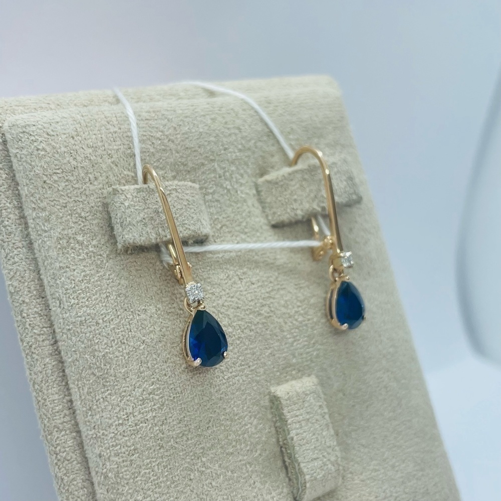 СЕРЬГИ БРИЛЛИАНТ (Au 585)