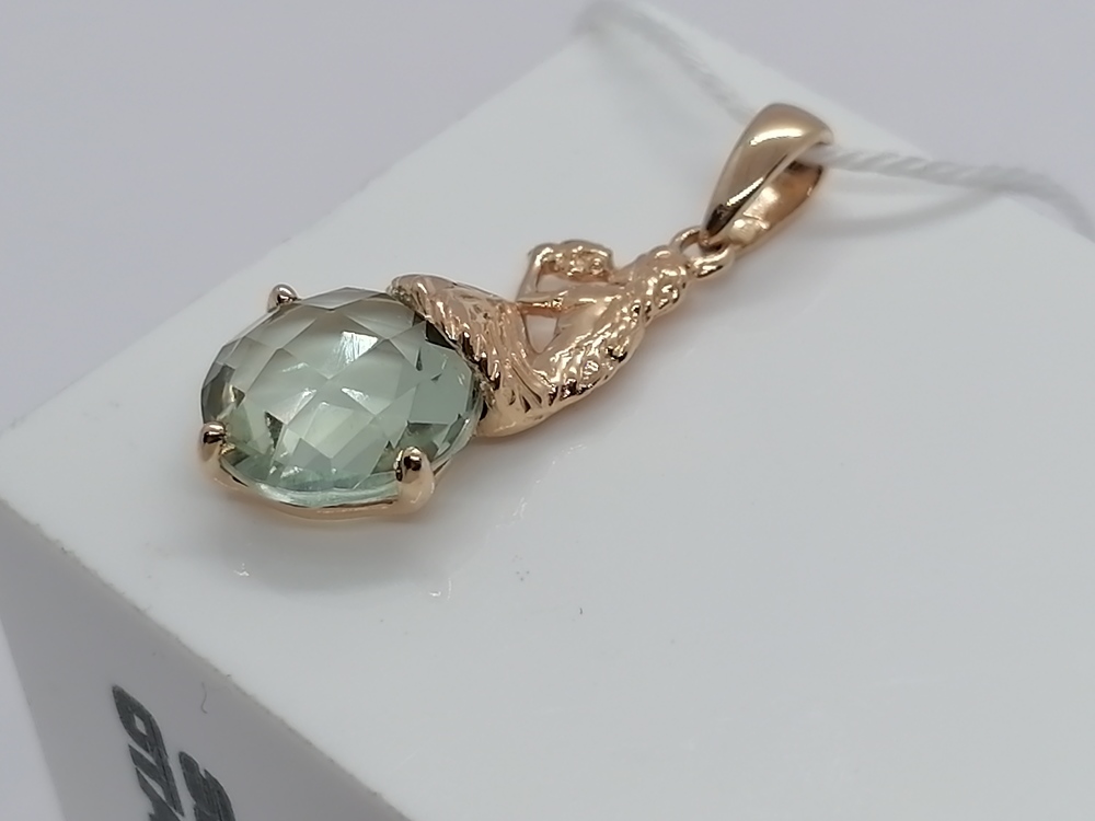 ПОДВЕСКА С КАМНЕМ (Au 585)