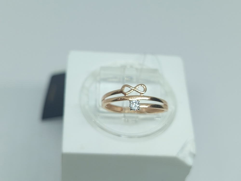 КОЛЬЦО С КАМНЕМ (Au 585)