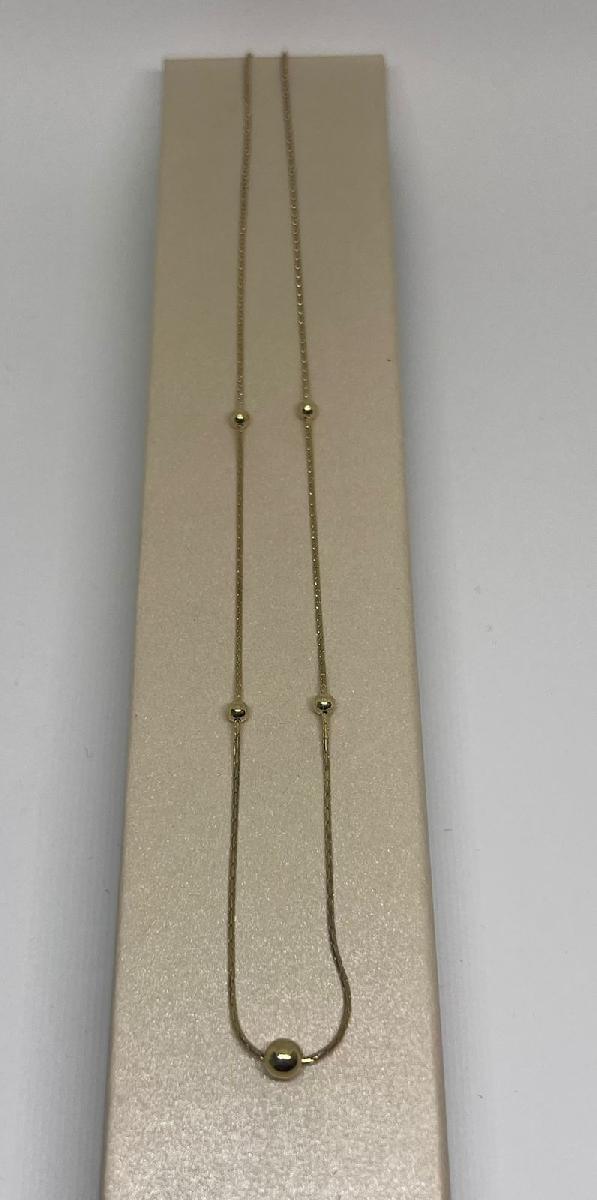 КОЛЬЕ БЕЗ КАМНЯ Au 585