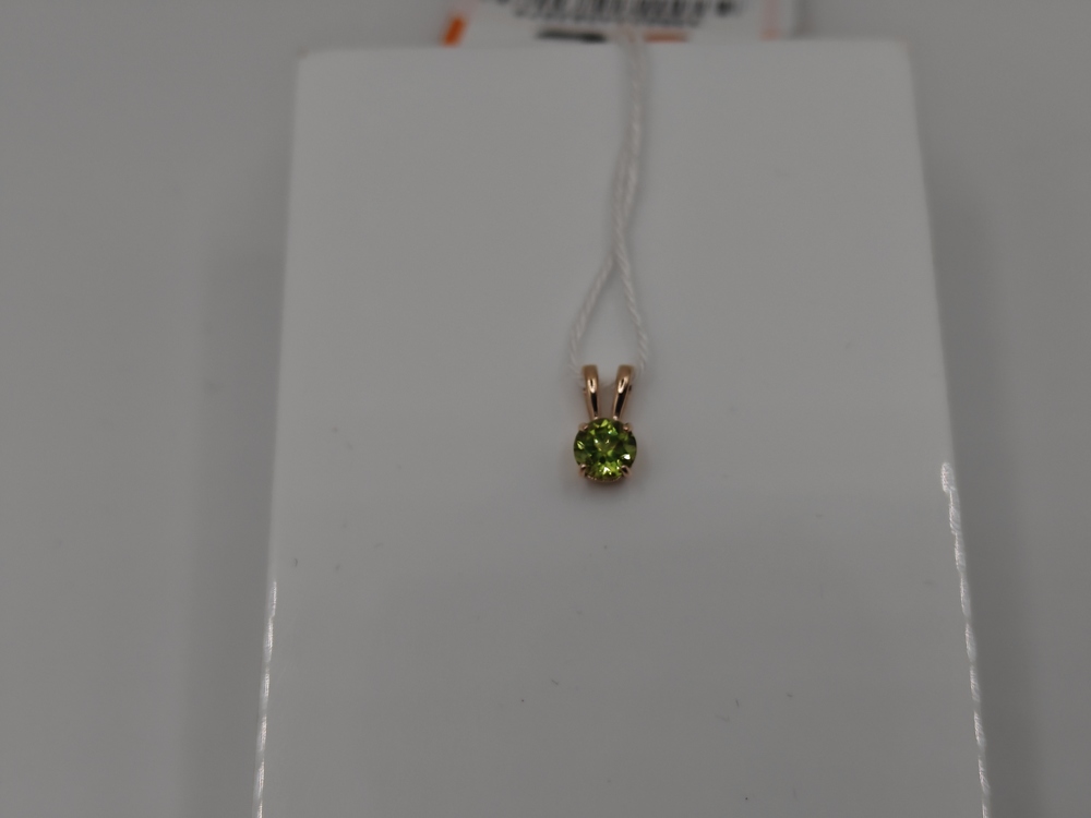 ПОДКМ585 ПОДВЕСКА С КАМНЕМ (Au 585)