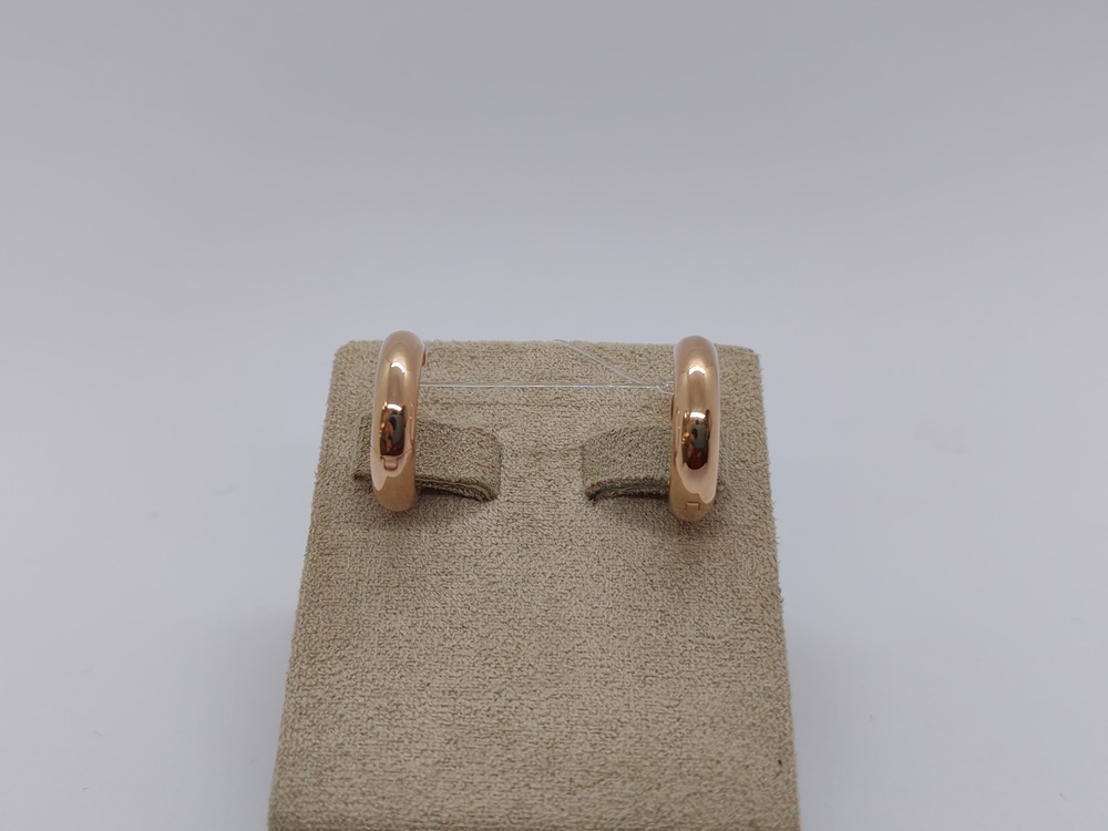 СЕРЬГИ КОНГО без камня (Au 585)