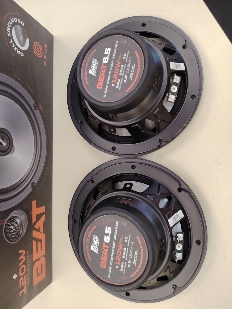 Автоакустика передняя AMP Beat 6.5