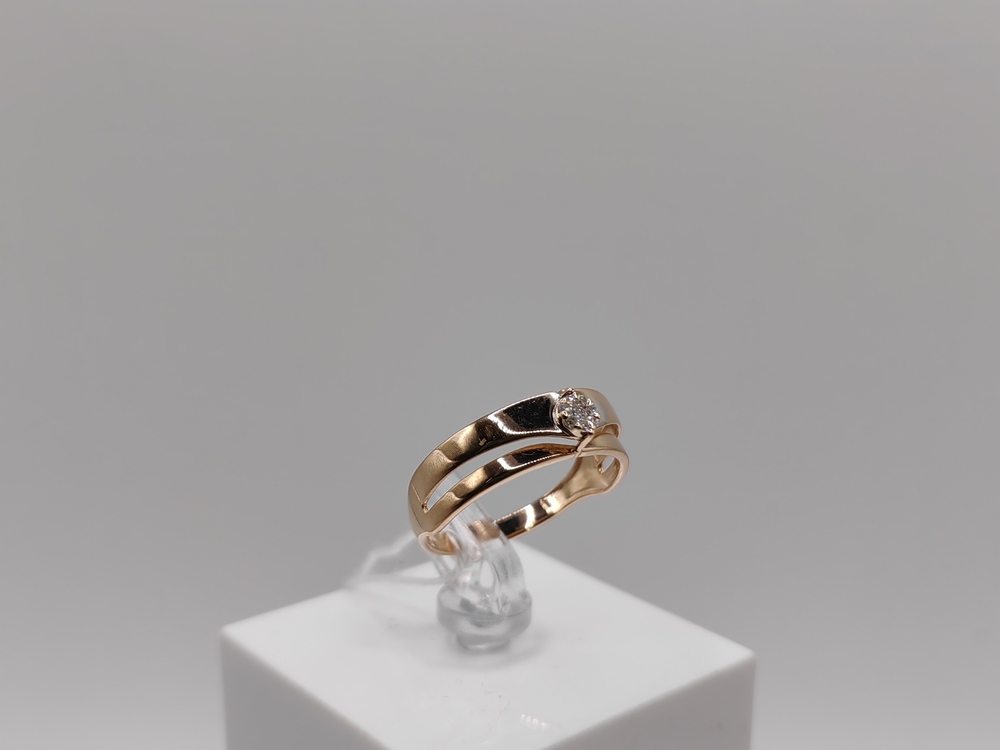 КОЛЬЦО БРИЛЛИАНТ Au 585