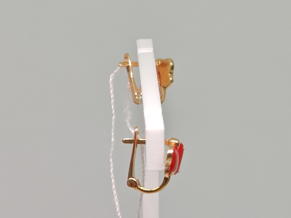 СЕРЬГИ С КАМНЯМИ (Au 585)