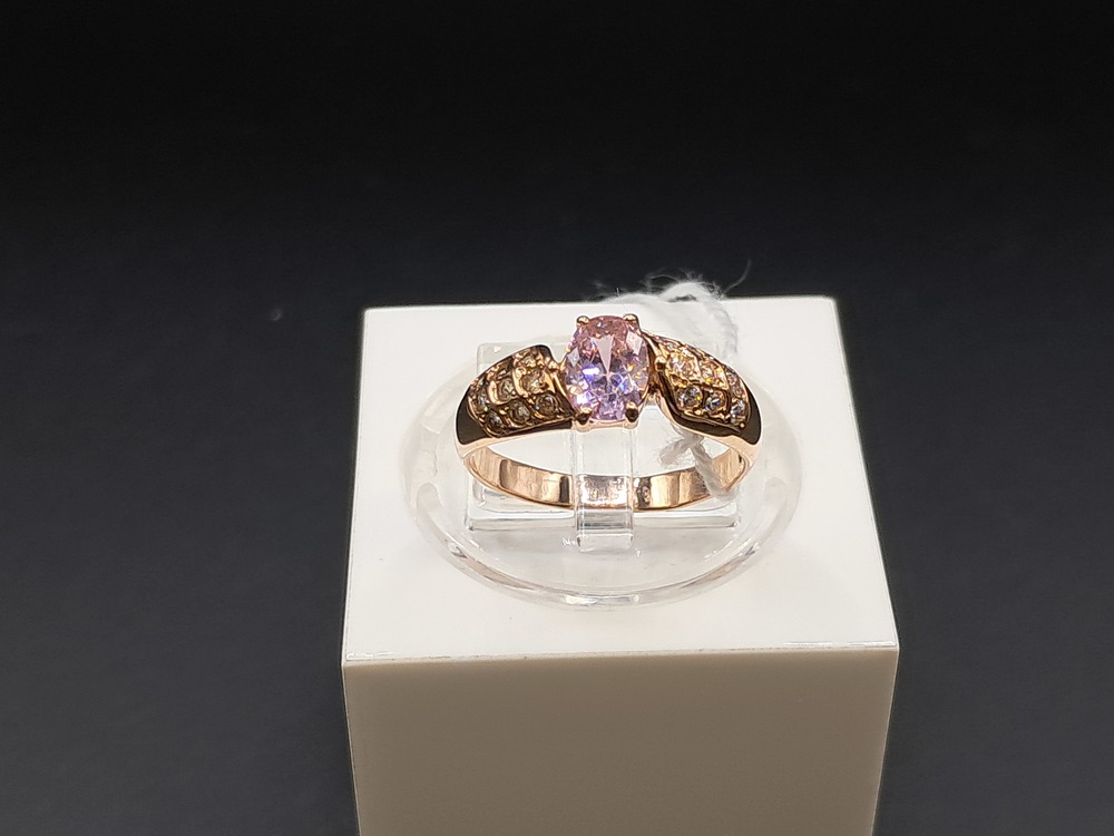 КОЛКМИ585 КОЛЬЦО С КАМНЯМИ (Au 585)