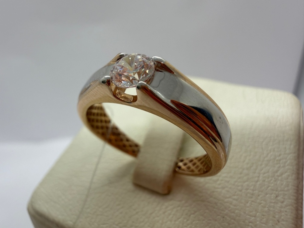 КОЛЬЦО С КАМНЕМ (Au 585)