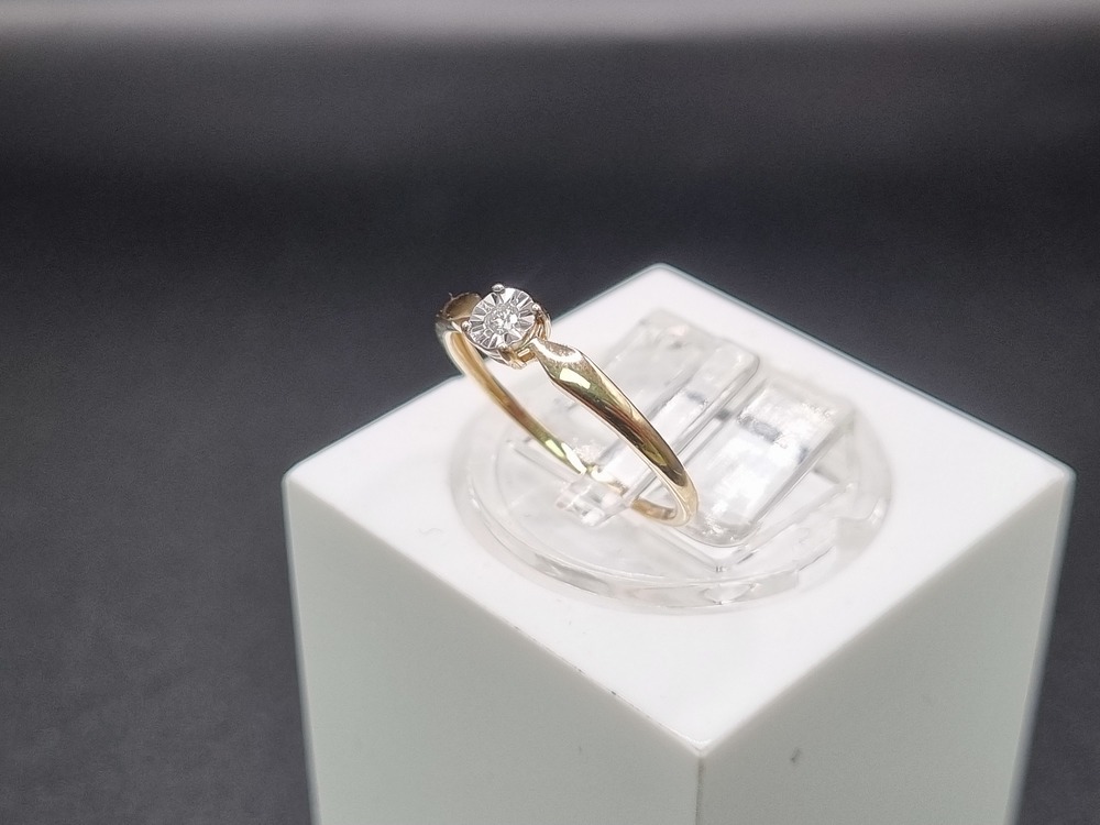 КОЛЬЦО БРИЛЛИАНТ Au 585