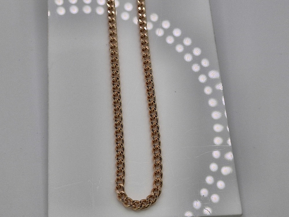 ЦЕПЬ ПУСТОТЕЛАЯ Панцирное (Au 585)