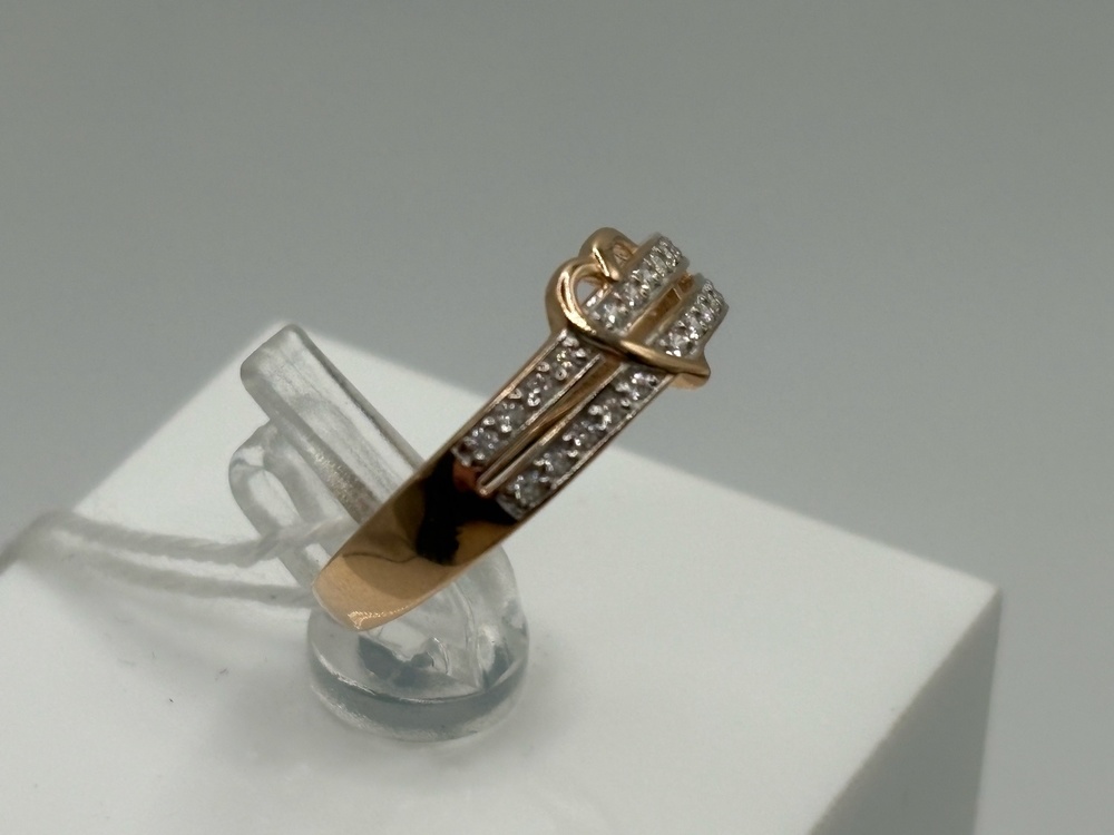 КОЛКМИ585 КОЛЬЦО С КАМНЯМИ (Au 585)