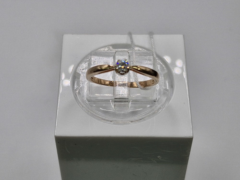 КОЛЬЦО БРИЛЛИАНТ Au 585