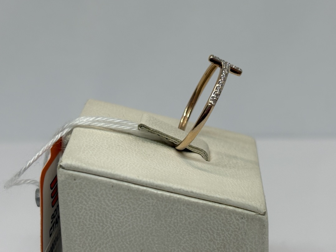 КОЛКМИ585 КОЛЬЦО С КАМНЯМИ (Au 585)