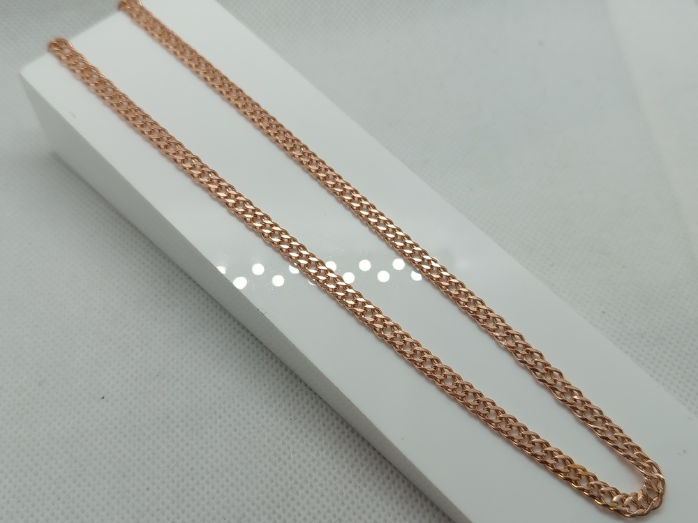 ЦЕПЬ ПОЛНОВЕСНАЯ Ромб двойной (Au 585)