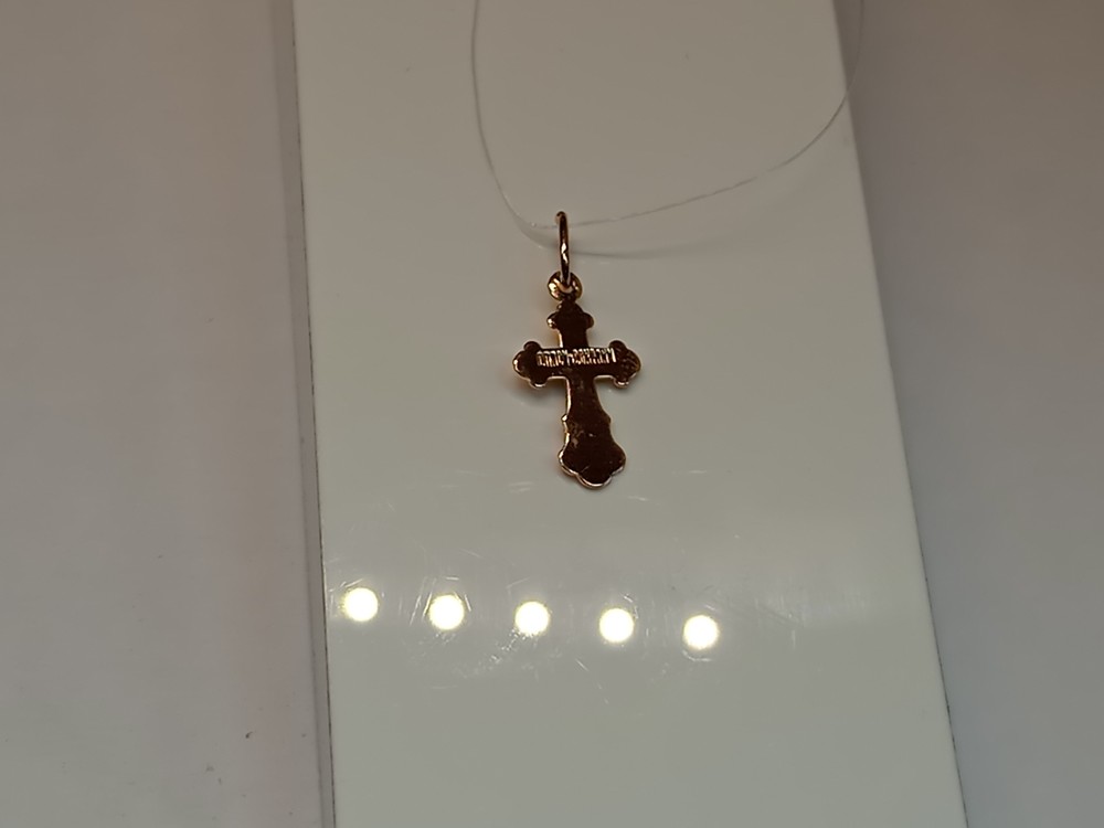 ПОДВЕСКА КРЕСТ (Au 585)