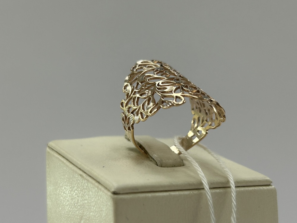 КОЛБКМ585 КОЛЬЦО БЕЗ КАМНЯ (Au 585)