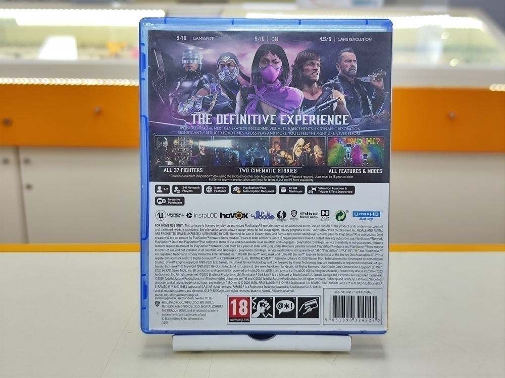 Игра Playstation 5 Mortal Kombat 11 Ultimate